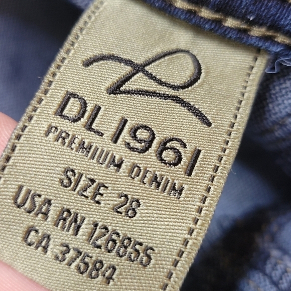 DL1961 Emma Denim Power- Legging Skye Size‎ 28 - Picture 11 of 11